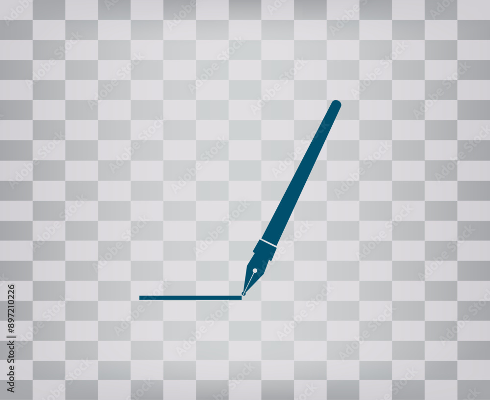 Poster vector icon on gray background with gradient