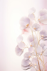 Dreamy Watercolor Lily Meadow Seamless Watercolor Wisteria Wonderland