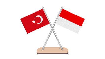 Indonesia Turkey Flag