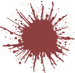 Creative deisgn of ink paint art