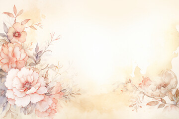 Radiant Watercolor Lavender Labyrinth Dreamy Watercolor Daisy Dance