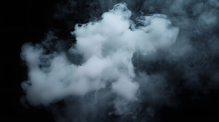 Fototapeta premium Realistic dry smoke clouds fog overlay perfect for compositing into your shots. Simply drop it in and change its blending mode to screen or add.