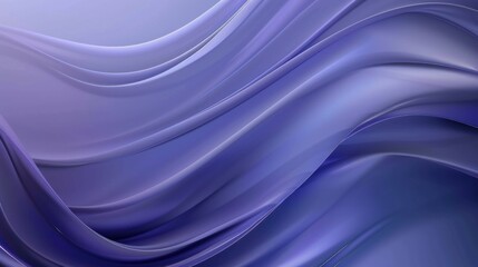 Abstract Purple Waves: A Smooth, Flowing Design