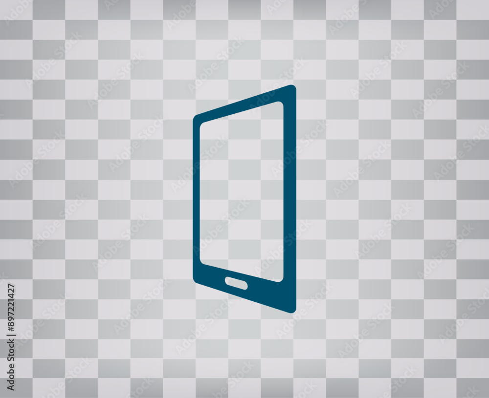 Poster vector icon on gray background with gradient