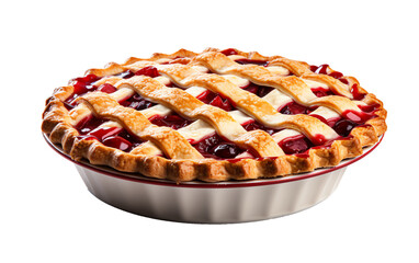 a pie in a pie pan