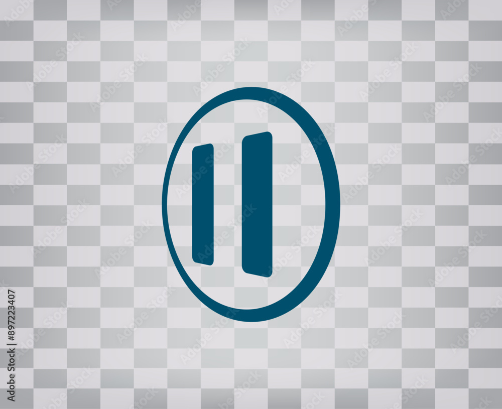 Poster vector icon on gray background with gradient
