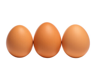 a group of eggs in a row
