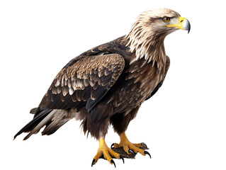 Fototapeta premium a bird standing on a white background