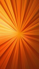Obraz premium orange radial background