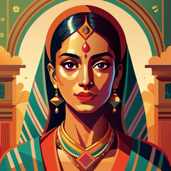 beautiful indian woman