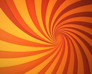 Obraz premium orange radial background