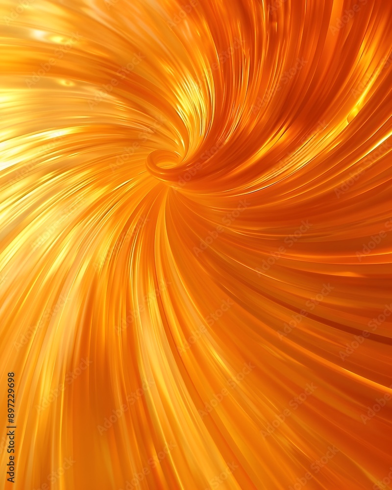 Poster orange radial background