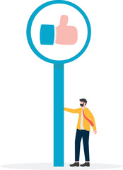 Best star rating, high quality product or good quality service, excellence customer feedback, user experience or five stars ranking concept,

