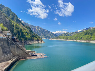 dam on the lake