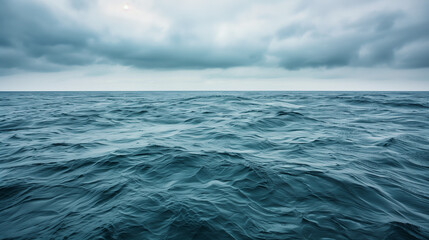 Fototapeta premium sea and sky, clouds over the sea, vast ocean, 