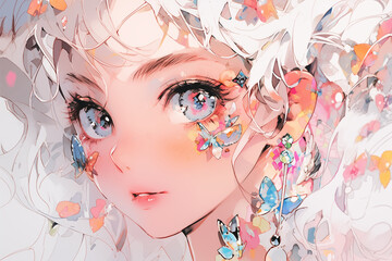A woman of mysterious beauty.