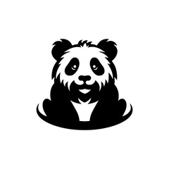 Shadow of the Bamboo A Panda Vector Silhouette