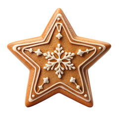Gingerbread cookie Christmas treat cutout