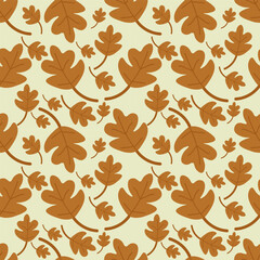Autumn vector ilustration seamless patern.Great for textile,fabric,wrapping paper,and any print.
