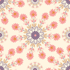 Patterns for fabrics were created using traditional Uzbek ornaments, suzani, or suzane. Digital patterns for the fashion industry.