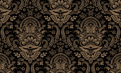 seamless damask pattern