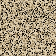 black and white seamless pattern