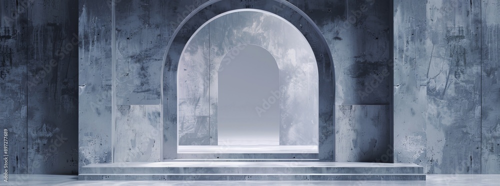 Poster this is a podium background image with 3d light tech stage future platform gaming abstract scenes. t