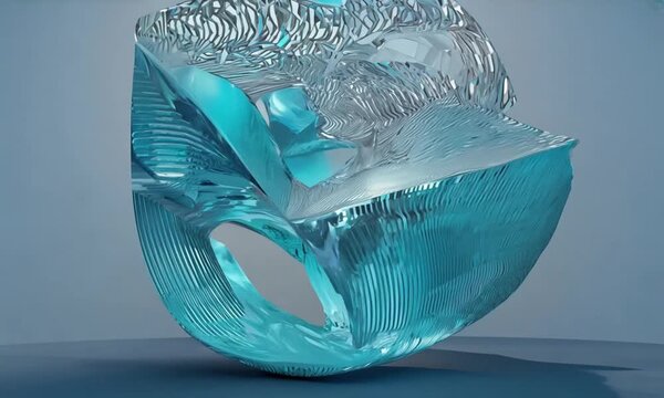Suspended Crystal Formation: High-Definition Animation for Scientific Visualization and Educational Purposes