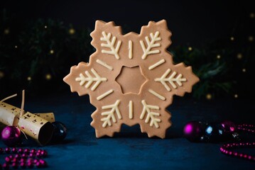 Biscoff Snowflake