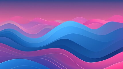 Obraz premium Blue and pink abstract wavy background, perfect for websites, presentations, and artistic projects