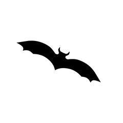 Halloween scary bat. Seamless vector background.