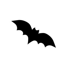 Halloween scary bat. Seamless vector background.