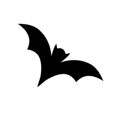 Halloween scary bat. Seamless vector background.