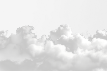 White Cloud transparent background. Fog or smoke isolated transparent special effect. White vector cloudiness, mist or smog background