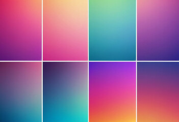  Colorful gradient backgrounds for web design. 