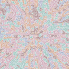 Fototapeta premium ABSTRACT PASTEL COLORFUL TURING PATTERN ROUGH DESIGN REACTION DIFFUSION BACKGROUND VECTOR GOOD FOR WALLPAPER, COVER,POSTER 