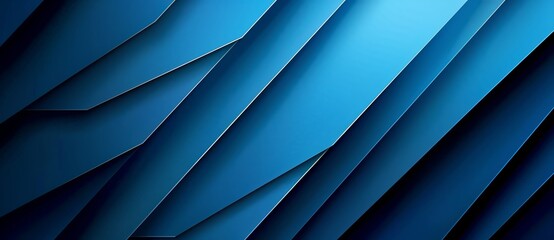 Obraz premium Sleek blue background with diagonal lines for a chic and sophisticated touch, perfect for any elegant project