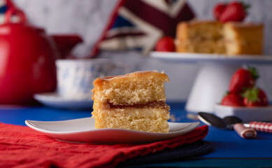 British Victoria Sponge