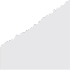 torn paper vector design