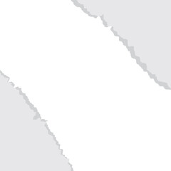 torn paper vector design