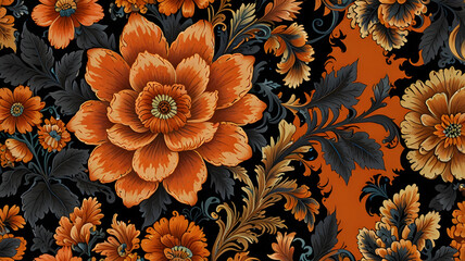 floral pattern, ai generated