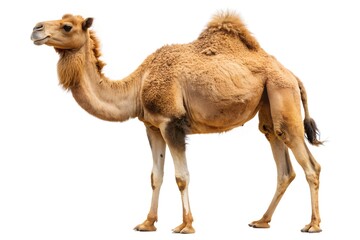 Camel isolated on white background