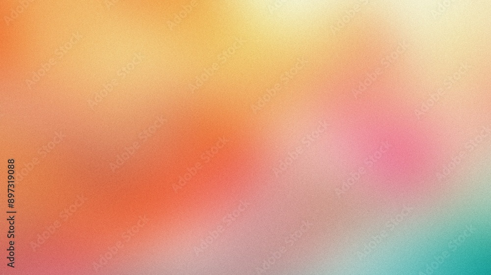 Aufkleber abstract pastel color gradient background. dreamy and soft, this abstract gradient background featur