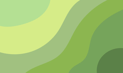 abstract green background with circles
