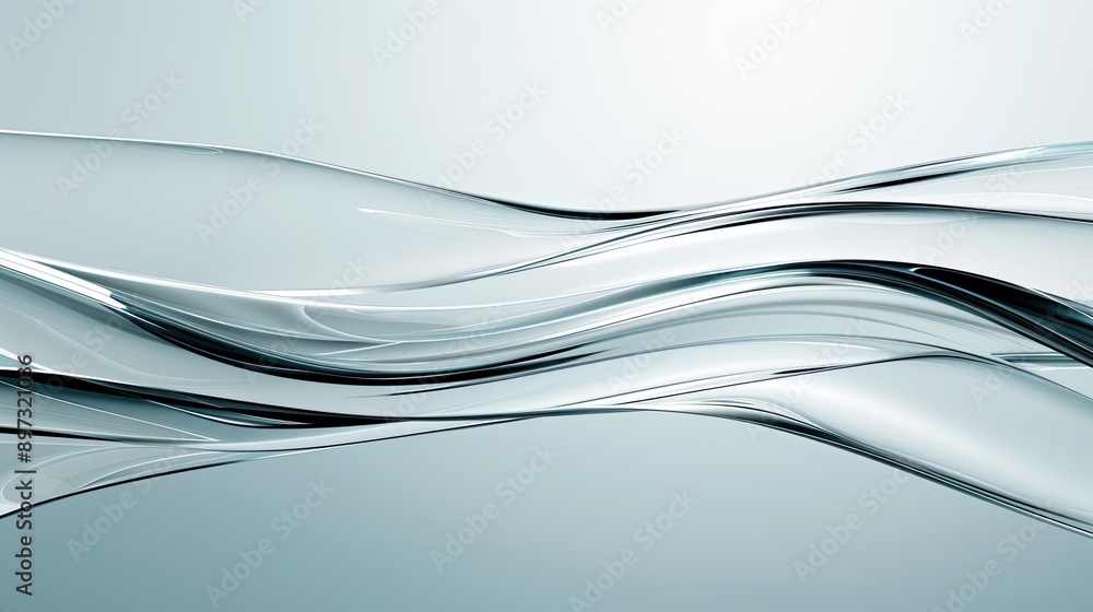 Aufkleber a wall made up of many rectangular white shapes of various sizes arranged in a vertical pattern