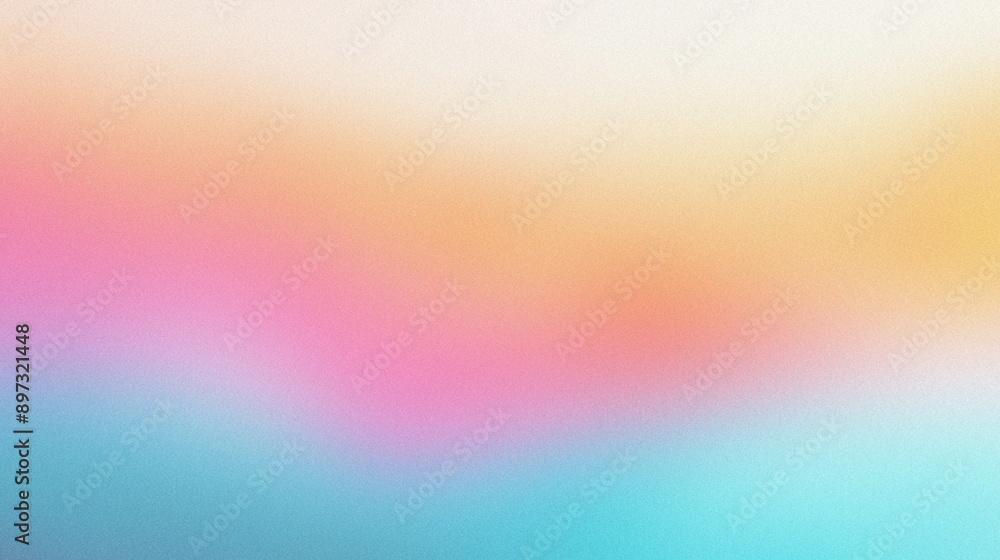 Poster pastel paradise gradient background. dreamy and soft, this colorful gradient background features a b