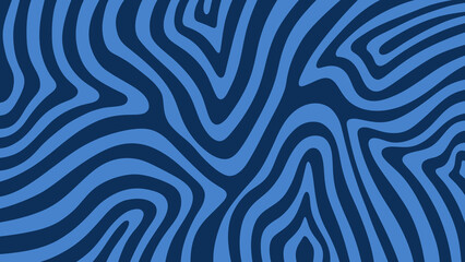 Obraz premium blue wave pattern abstract background for cover template design