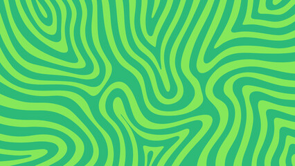 Green wave seamless pattern abstract background