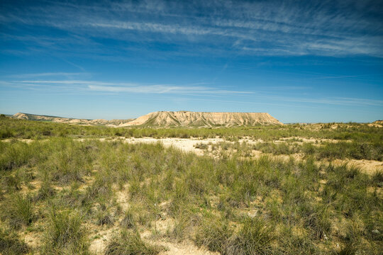 Bardenas Reales desert in northern Spain