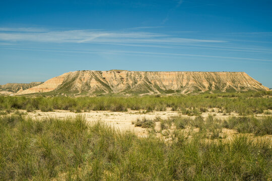 Bardenas Reales desert in northern Spain